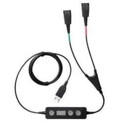 JABRA LINK™265 (Supervisor-Kabel: USB auf 2 x QD) 