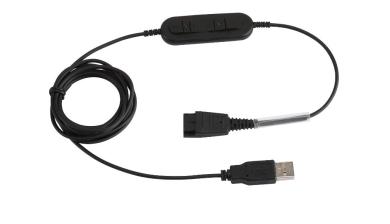 USB-Headset-Adapter-Kabel mit HP Poly®-QD 