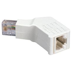 ISDN-Adapter RJ45/St-RJ45/BU 4-adrig, mit 2 x 100 Ohm 
