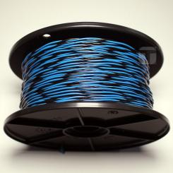 YV-Draht 2X0,6/1,1 blau-schwarz auf Spule zu 250 Meter 