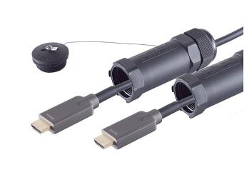 Optisches HDMI trittfestes (Armored) Kabel, 4K 