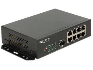 Delock Switch Gigabit 8 Port RJ45 + 1 SFP 