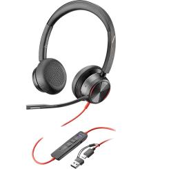 Poly Headset Blackwire C8225-M Stereo USB-C/A Teams 