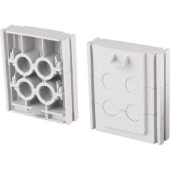 BUDI-S-SEAL-4x15, Kabeleinführungsplatte zu BUDI-S, 1S 