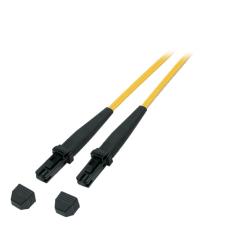 LWL-OS2-Duplex-Verbinder 5,0m 9/125µm, MTRJ - MTRJ 