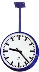 Außenuhr PROFILINE, rund, 50cm 2-seitig, Normstrich, DA 