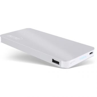 InLine® USB Zusatzakku PowerBank 10000mAh, silber 