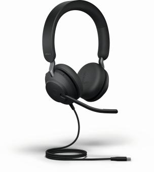 JABRA Evolve2 40 SE USB-C Stereo UC black 