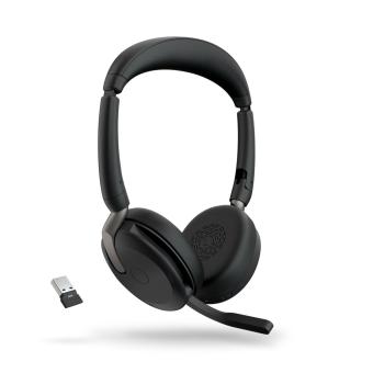 JABRA Evolve2 65 Flex UC Stereo USB-A inkl. Ladepad 