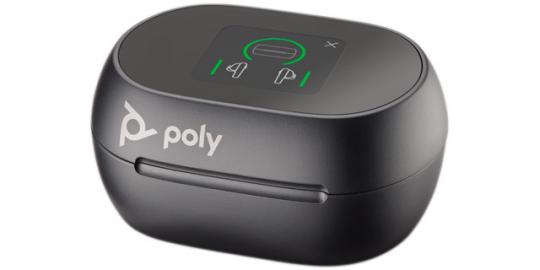 Poly® Touchscreen Lade Etui schwarz Voyager Free 60+ UC (USB 