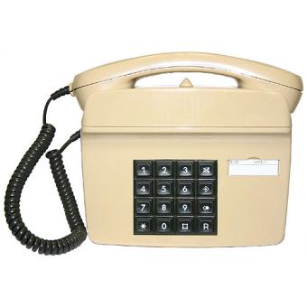 Wandtelefon 01 LX, sandbeige mit 16-teiliger Tastatur 