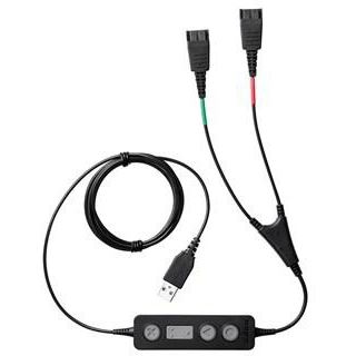 JABRA LINK™265 (Supervisor-Kabel: USB auf 2x QD) 