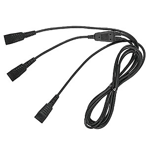 Trainingskabel 3x PLX-QD 2 x Hören / 1 x Sprechen 