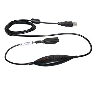 Headset-USB-Anschlusskabel mit JPL-QD 