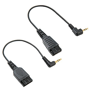 Kabelunterteil, PLX-QD auf 2,5mm Klinkenstecker 