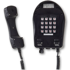 ex-Industrietelefon dA24, IP66 explosionsgeschützt, Spiral-H 
