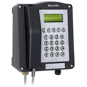 FHF ResistTel, wettersicheres Industrietelefon mit Display 
