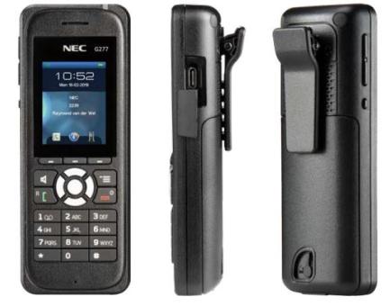 NEC G277 Handset, Farbe: schwarz 