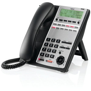 NEC SL1100 Sytemtelefon 12 Tasten, schwarz 