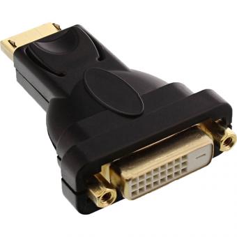 InLine® DisplayPort Adapter, DisplayPort Stecker auf 