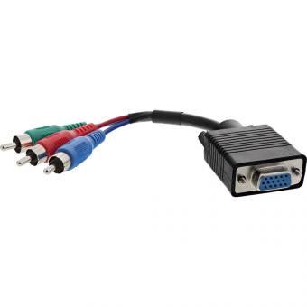 InLine® VGA RGB Adapter Kabel, VGA Buchse an 3x Cinch 