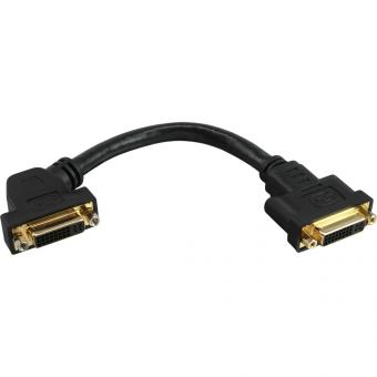 InLine® DVI-I Adapterkabel, 24+5 DVI Buchse auf Buchse, 