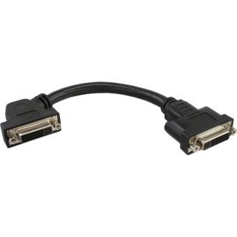 InLine® DVI-I Adapterkabel, 24+5 DVI Buchse auf Buchse, 