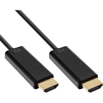 InLine® HDMI Kabel über LWL, HDMI-High Speed mit Ethernet, 