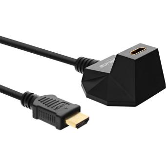 InLine® HDMI Verlängerung mit Standfuß, HDMI-High 