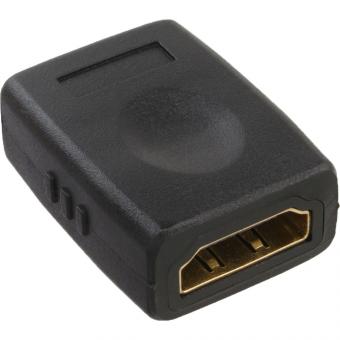 InLine® HDMI Adapter, HDMI A Buchse / Buchse, vergoldete 