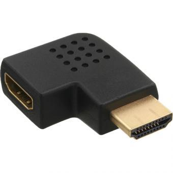 InLine® HDMI Adapter, Stecker / Buchse, seitlich links 