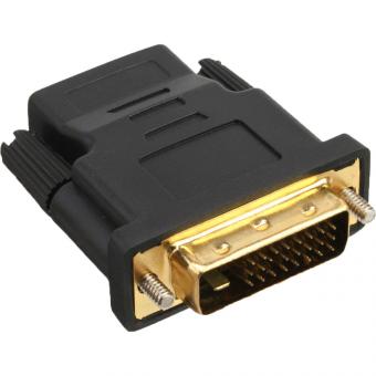 InLine® HDMI-DVI Adapter, HDMI Buchse auf DVI Stecker, 
