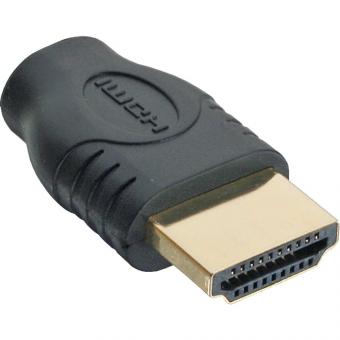 InLine® HDMI Adapter, HDMI A Stecker auf Micro HDMI 