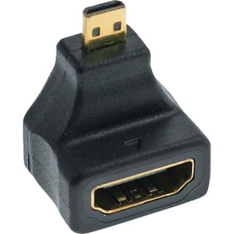 InLine® HDMI Adapter, HDMI A Buchse auf Micro HDMI 