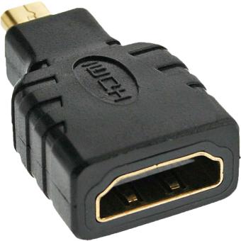 InLine® HDMI Adapter, HDMI A Buchse auf Micro HDMI 