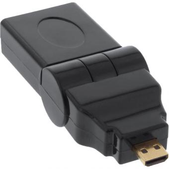 InLine® HDMI Adapter, HDMI A Buchse auf Micro HDMI 