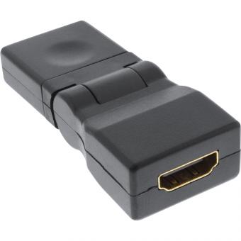 InLine® HDMI Adapter flexibel, HDMI A Buchse/Buchse, 