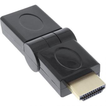 InLine® HDMI Adapter flexibel, HDMI A Stecker/Buchse, 