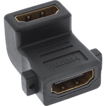 InLine® HDMI Adapter zum Einbau mit Gewinde, HDMI 