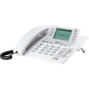 elmeg IP-S400 weiß Systemtelefon für den Betrieb 