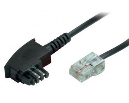 Router-Anschlußkabel TAE(F) auf RJ45, 2m (PIN 4+5 am RJ45-St 