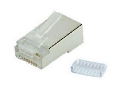 Cat.6-Netzwerkstecker RJ45 mit Einfädelhilfe 