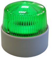 Blitzleuchte Typ 770, grün Standardlinse,für 12-24V AC/DC 