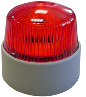 Blitzleuchte Typ 770, rot Standardlinse,für 12-24V AC/DC 