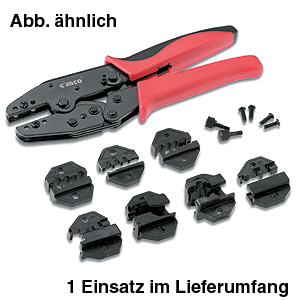 Crimpzange für geschirmte Modularstecker RJ45, inkl. 