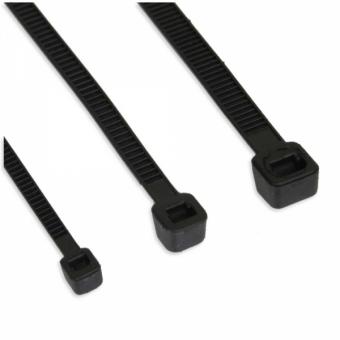 InLine® Kabelbinder, Länge 350mm, Breite 4,8mm, schwarz, 