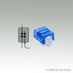 Scotchlok-Abzweigverbinder UB2A, fettgefüllt, VE=100 St. 