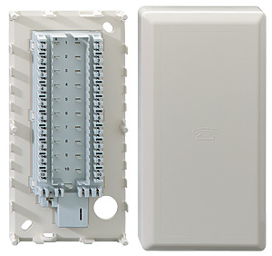 LSA Verteiler VVD 85 aP für 10 DA + 2 Erdbeidrähte 