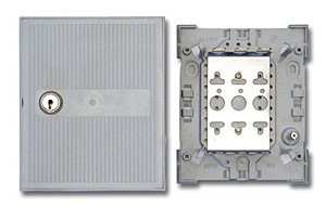 Kronection - Box   I zu 30 DA, mit Bügel 2/10 für 3 Module, 