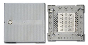 Kronection - Box  II zu 50 DA mit Bügel 2/10 für 5 Module, 